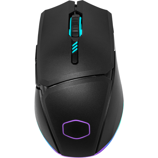 CoolerMaster MasterMouse MM831 Wireless Pixart RGB Optical Gaming Mouse (MM-831-KKOH1) image 1
