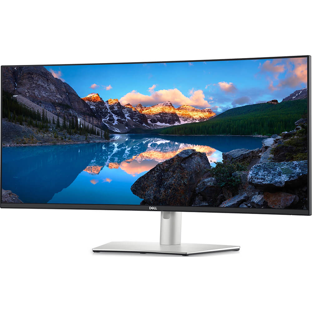 Dell UltraSharp U3821DW 38″ Curved USB-C Hub Monitor (210-AXNT) — front view