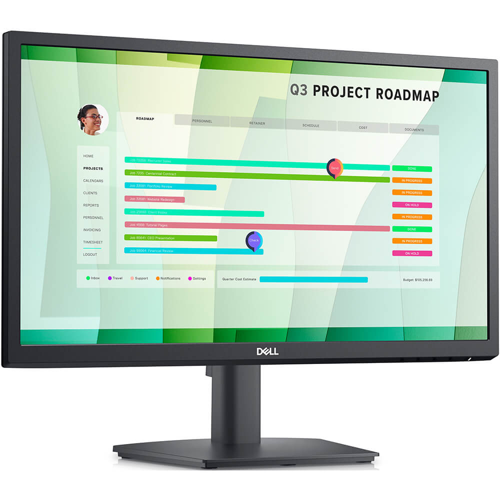 Dell E2223HN 21.5-inch Full HD Monitor (210-AZZG) — front view