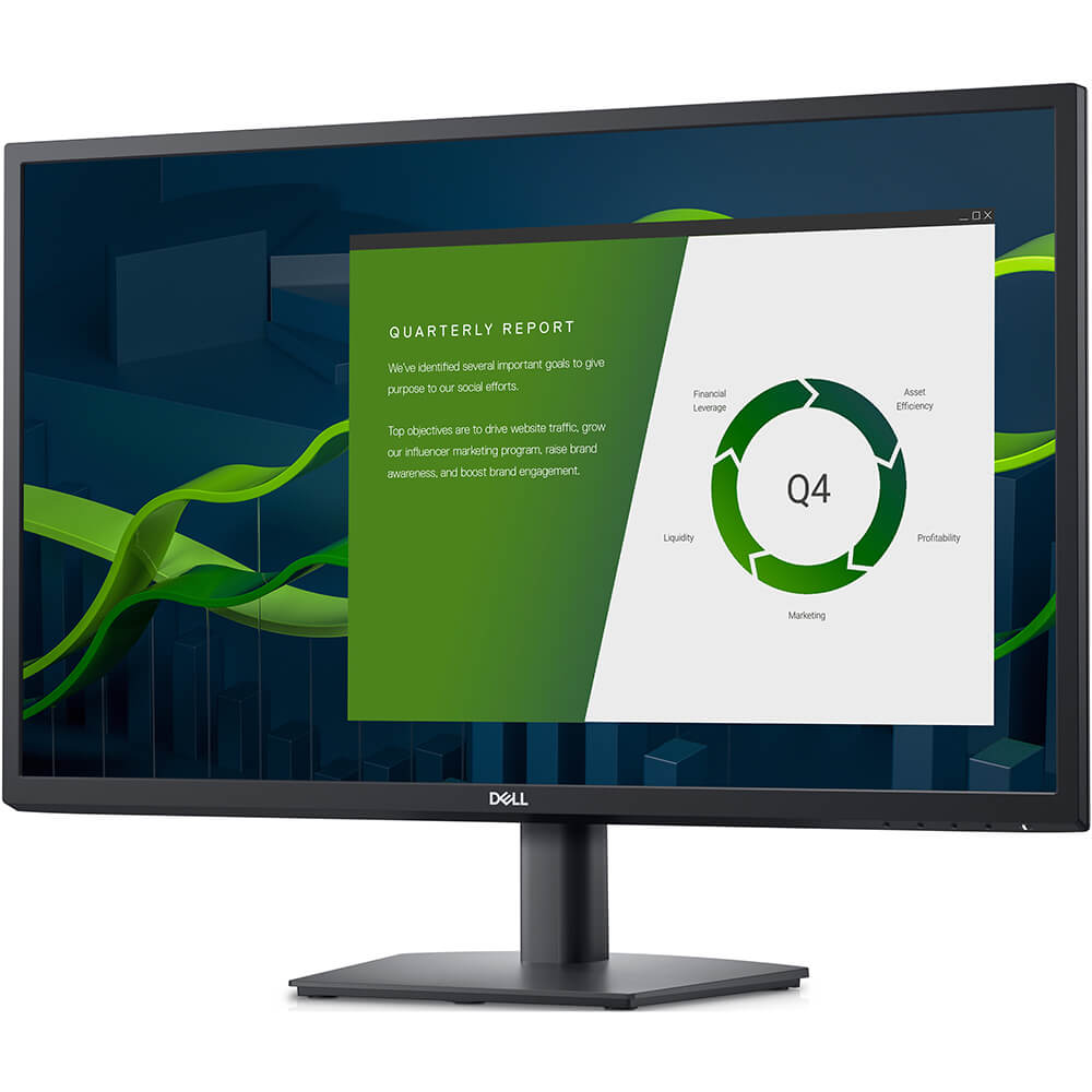 Dell E2722H 27″ Full HD IPS LED Monitor (210-BBRO) — front view