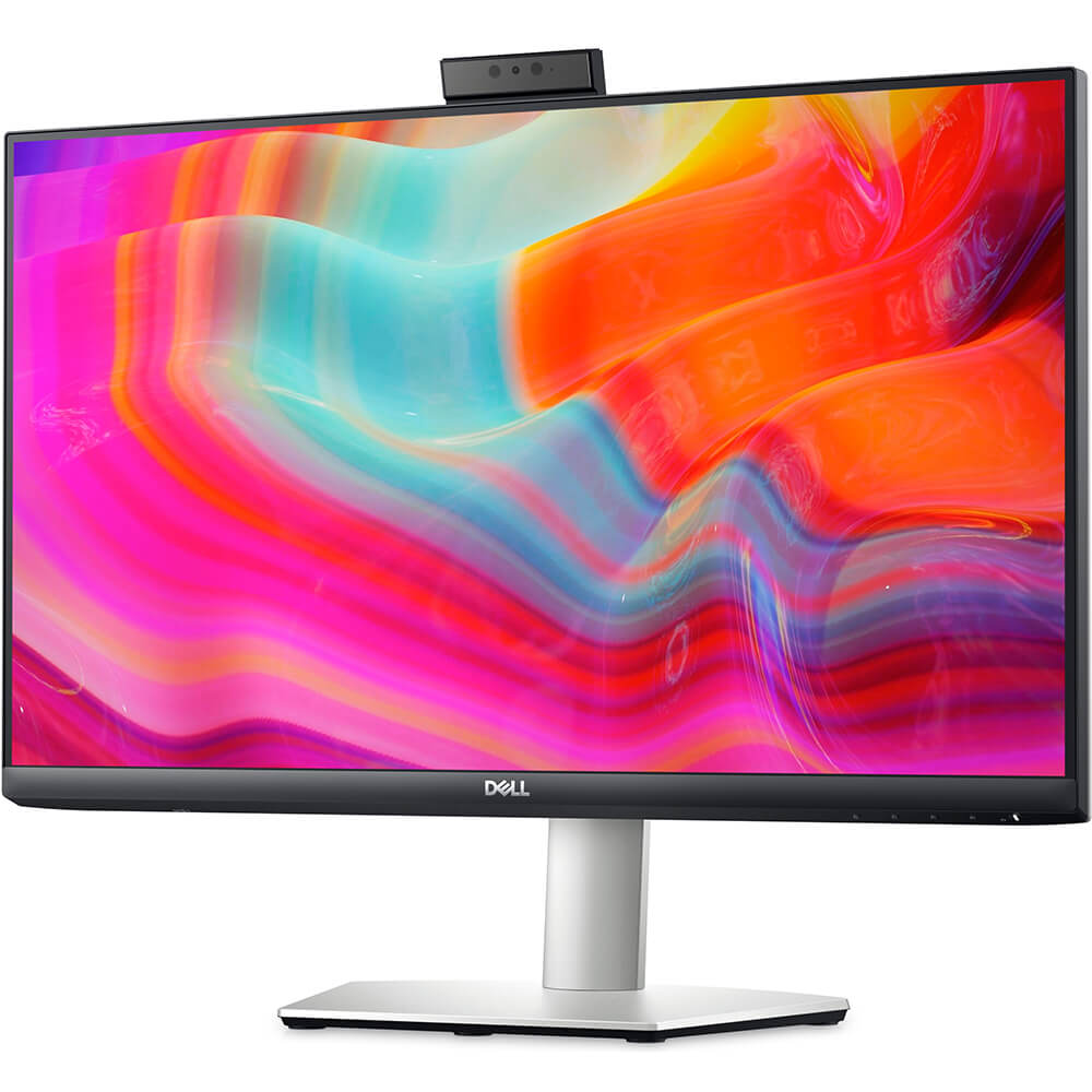 Dell S2422HZ 23.8″ Full HD IPS Video Conferencing LED Monitor (210-BBSJ) — side view