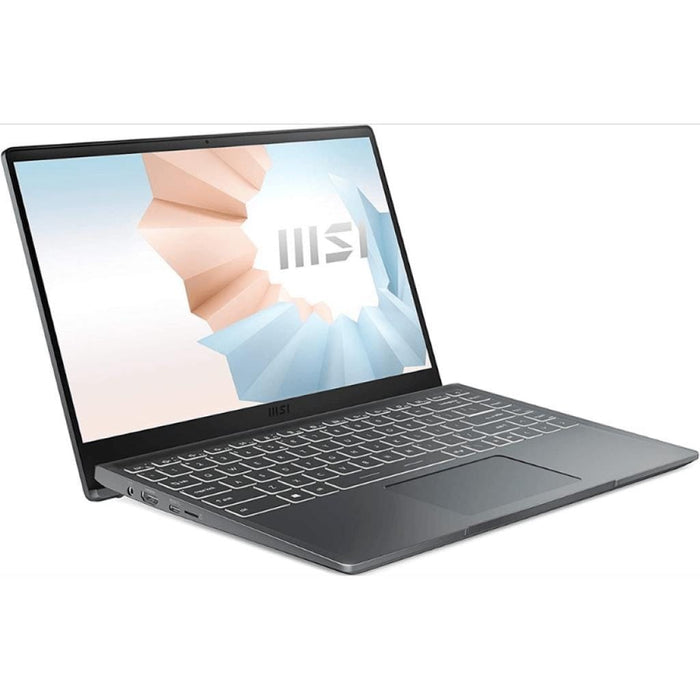 MSI Modern 14 B11MOU Notebook PC – Core i3-1115G4 / 14.0″ FHD / 8GB RAM / 256GB SSD / Win 10 Home / Grey (B11MOU-631ZA) image 4