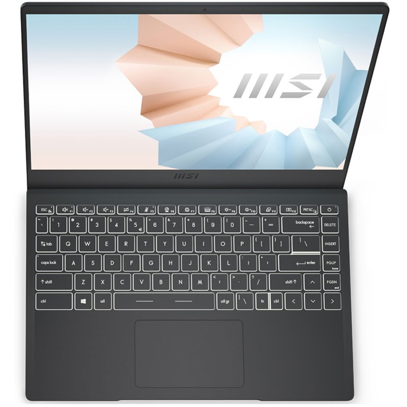 MSI Modern 14 B11MOU Notebook PC – Core i3-1115G4 / 14.0″ FHD / 8GB RAM / 256GB SSD / Win 11 Home / Grey (B11MOU-1010ZA) image 2