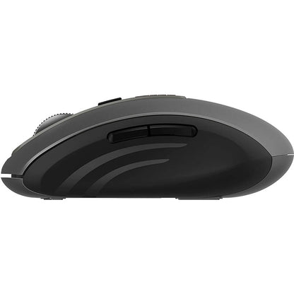 Rapoo MT350 Multi-Mode Wireless Mouse – Black — side view