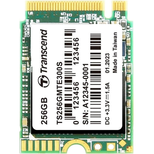 Transcend MTE300S Series 256 GB M.2 2242 PCIe Gen3 x4 Solid State Drive (TS256GMTE300S) image 1