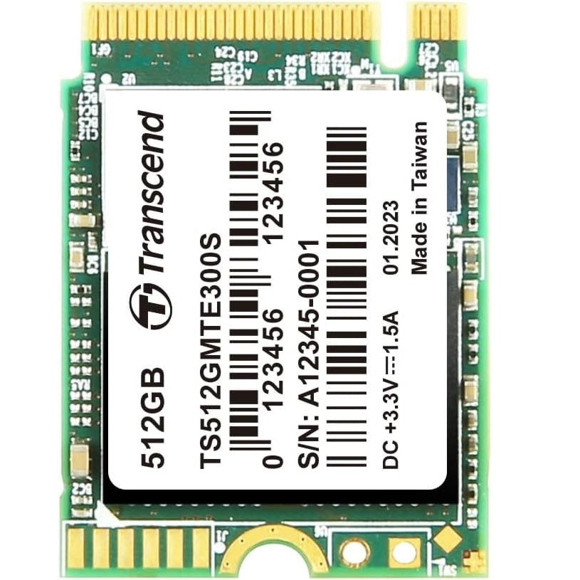Transcend MTE300S Series 512 GB M.2 2230 PCIe Gen3 x4 Solid State Drive (TS512GMTE300S) image 1