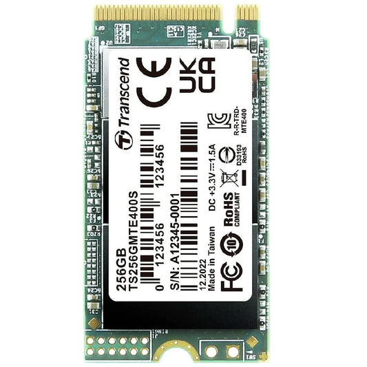 Transcend MTE400S Series 256 GB M.2 2242 PCIe Gen3 x4 Solid State Drive For Notebooks (TS256GMTE400S) image 1