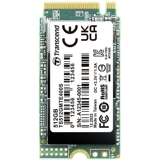 Transcend MTE400S Series 512 GB M.2 2242 PCIe Gen3 x4 Solid State Drive For Notebooks (TS512GMTE400S) image 1
