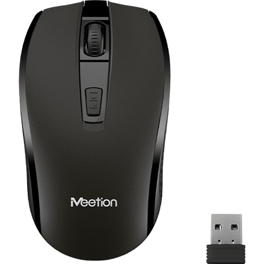 Meetion 2.4 Wireless 4 Button Mouse – Grey (MTR560) image 1