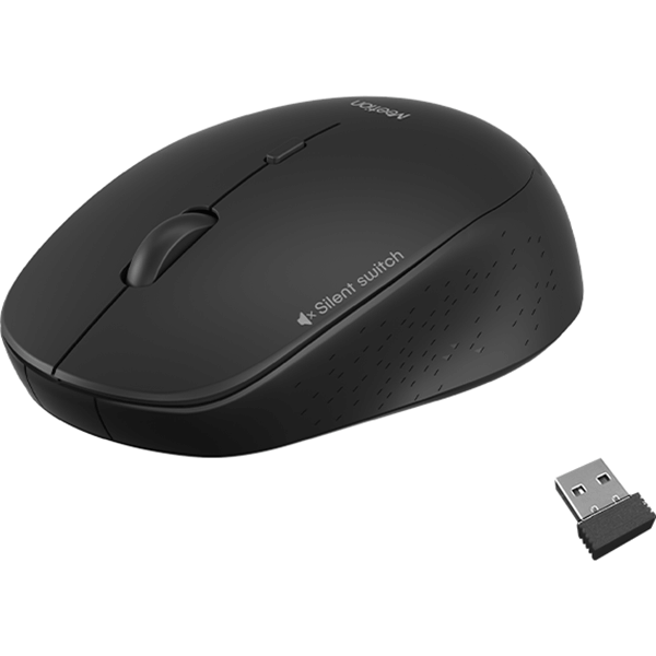 Meetion 2.4 Wireless 4 Button Mouse – Grey (MTR570) — ports and connectors