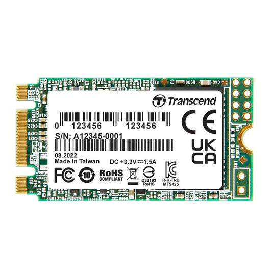 Transcend MTS425 Series 250GB M.2 2242 SATA 6Gb/s Solid State Drive (TS250GMTS425S) image 1