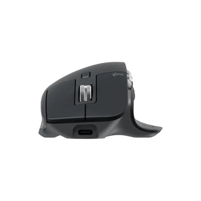 Logitech MX Master 3 Advanced Wireless Mouse-Graphite (910-005694) — rear view