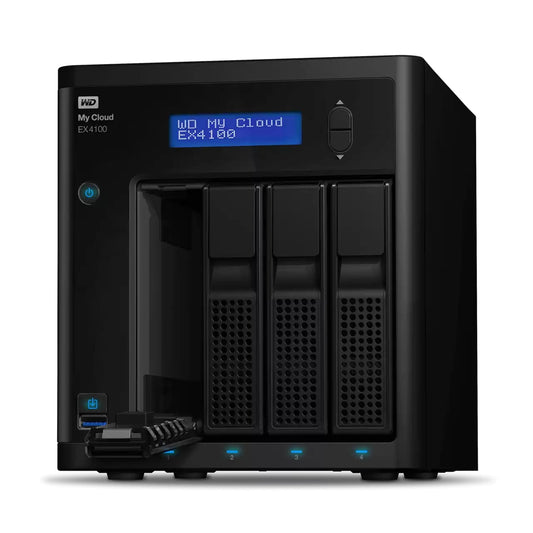 Western Digital 16 TB My Cloud Expert Series EX4100 NAS Hard Drive (WDBWZE0160KBK-EESN) image 2