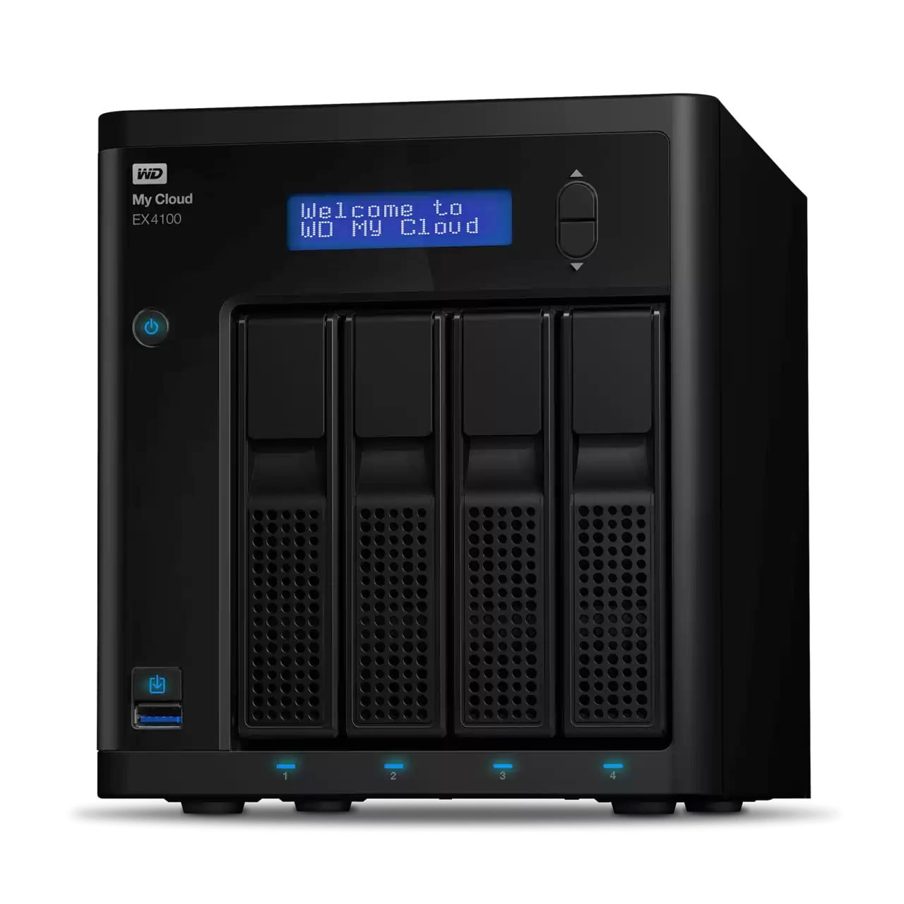 Western Digital 8 TB My Cloud Expert Series EX4100 NAS Hard Drive (WDBWZE0080KBK-EESN) image 2
