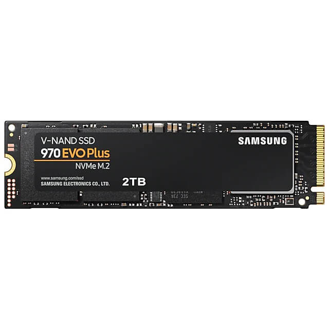 Samsung 970 EVO Plus 2TB M.2 NVMe Solid State Drive (MZ-V7S2T0BW) image 1