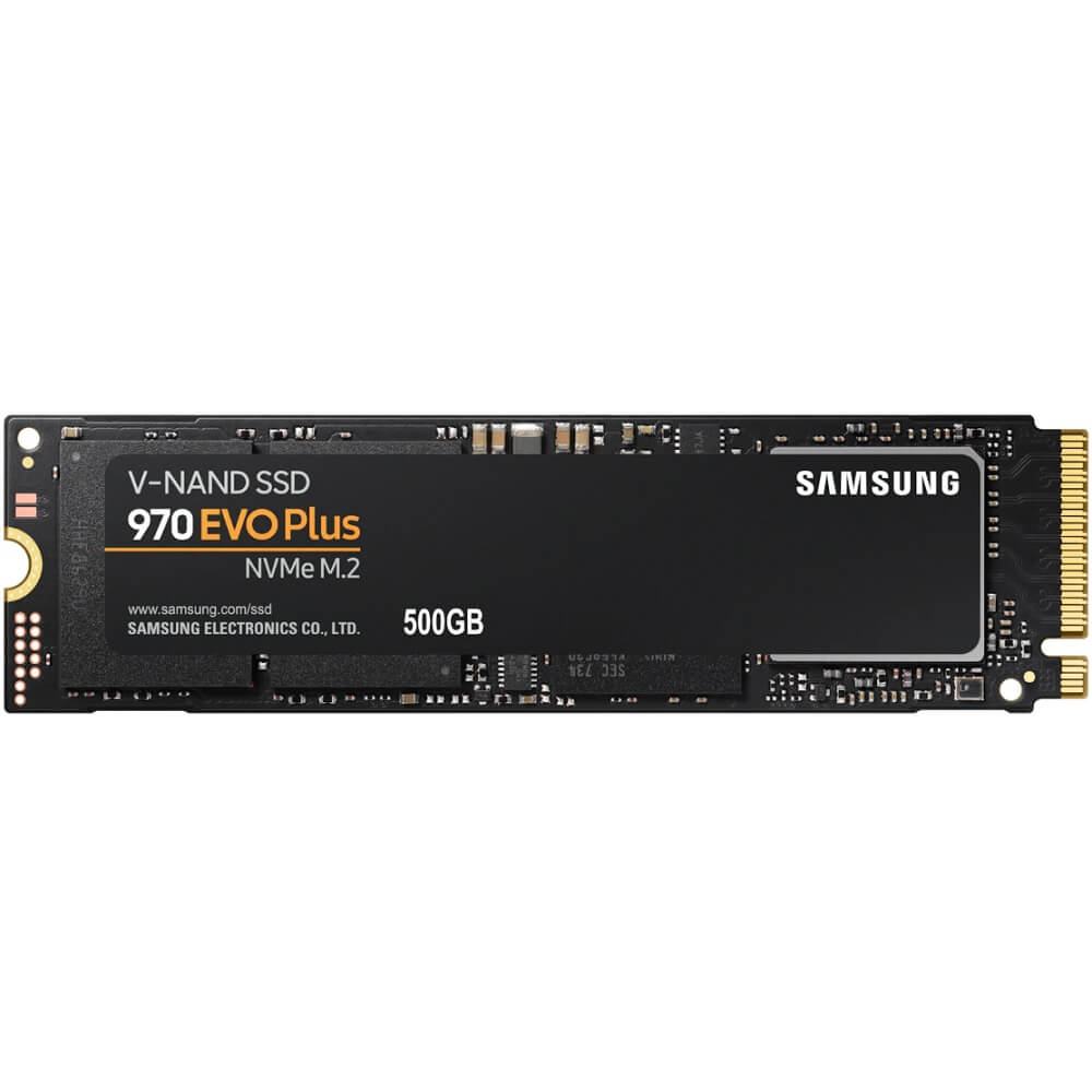 Samsung 970 EVO Plus 500GB M.2 2280 PCIe NVMe Gen 3.0×4 Solid State Drive (MZ-V7S500BW) image 1