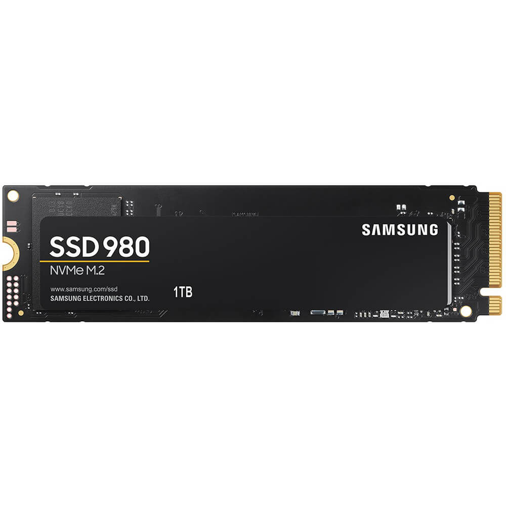 Samsung 980 1TB M.2 2280 PCIe NVMe Gen 3.0×4 Solid State Drive (MZ-V8V1T0BW) image 1