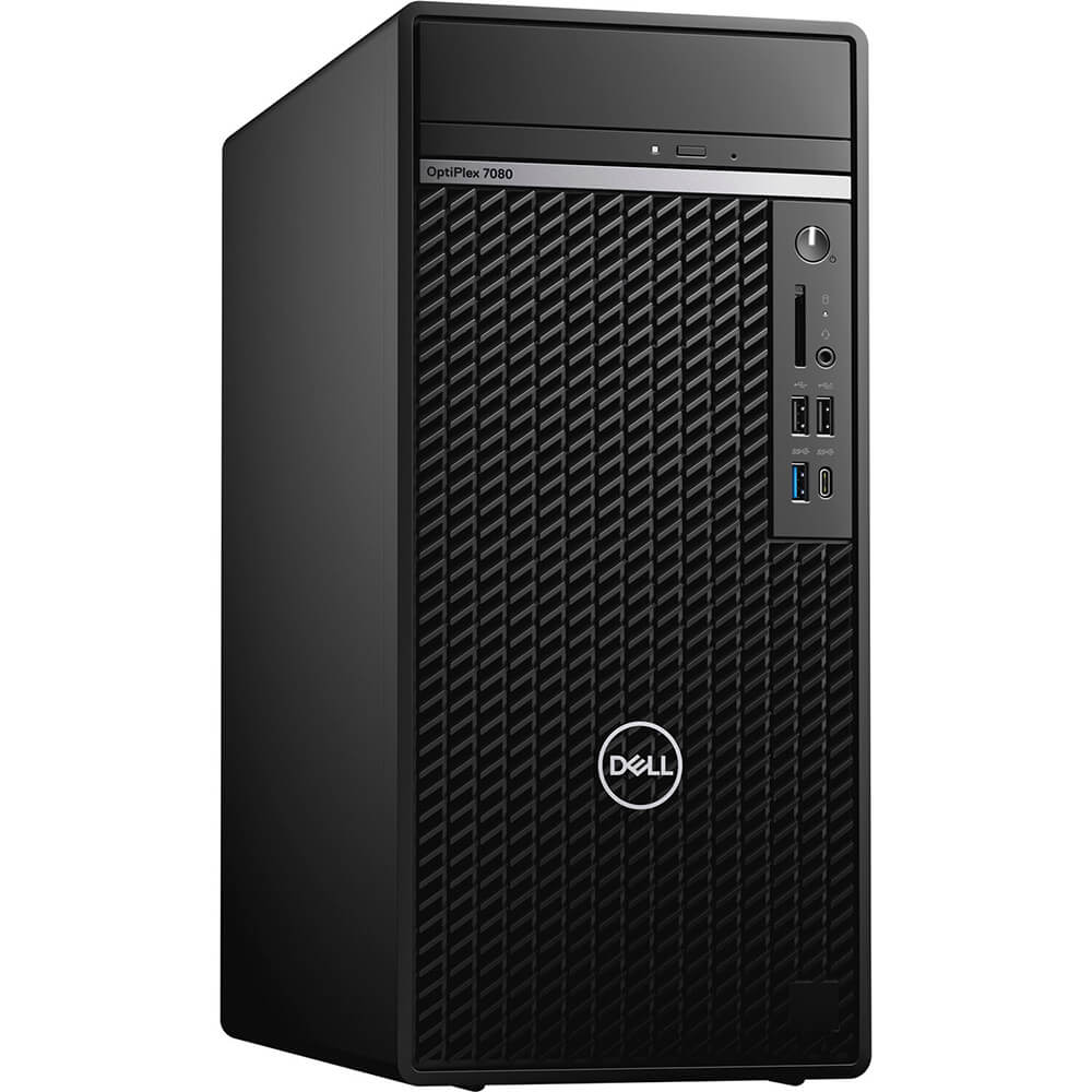 Dell OptiPlex 7080 MT Desktop PC – Intel Core i5-10500 / 8GB RAM / 256GB SSD / Intel UHD Graphics / Win 10 Pro (N004O7080MT) image 2
