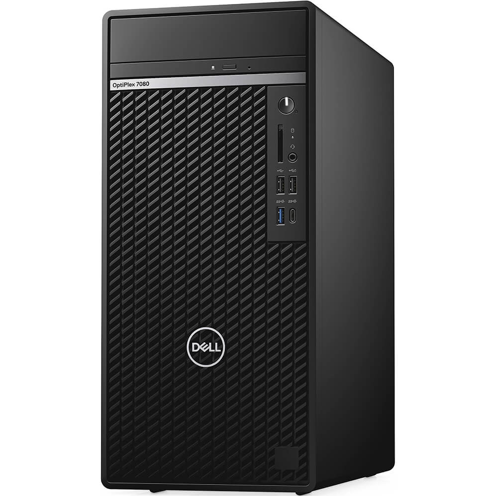 Dell OptiPlex 7080 MT Desktop PC – Intel Core i5-10500 / 8GB RAM / 256GB SSD / Intel UHD Graphics / Win 10 Pro (N004O7080MT) image 3