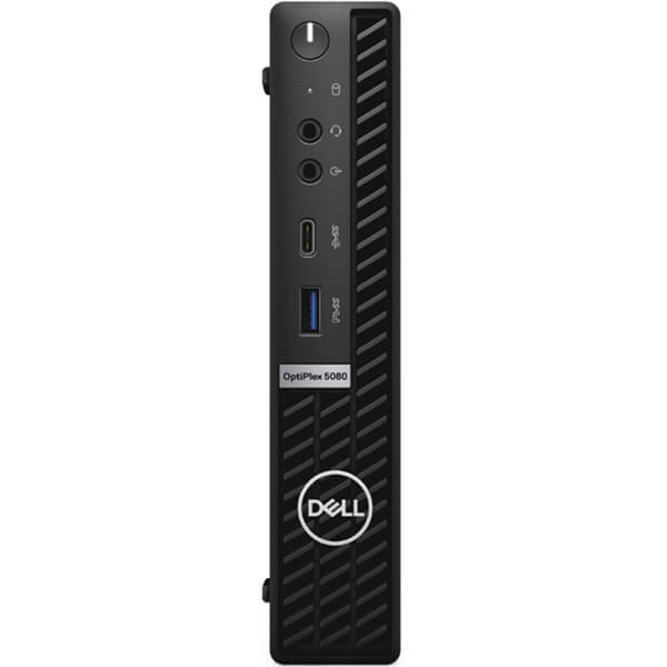 Dell OptiPlex 5080 MFF Desktop PC – Intel Core i5-10500T / 8GB RAM / 256GB SSD / Intel UHD Graphics / Win 10 Pro (N007O5080MFF) image 1