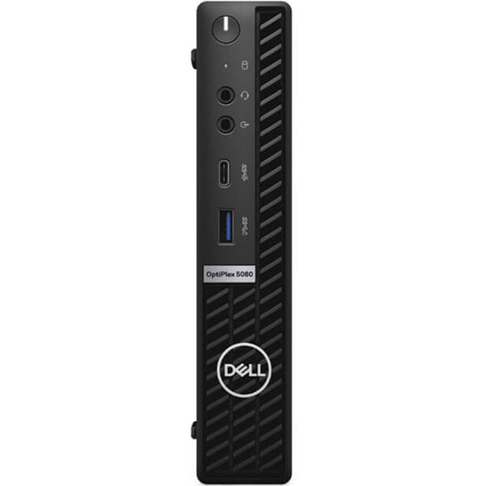 Dell OptiPlex 5080 MFF Desktop PC – Intel Core i5-10500T / 8GB RAM / 256GB SSD / Intel UHD Graphics / Win 10 Pro (N007O5080MFF) image 1