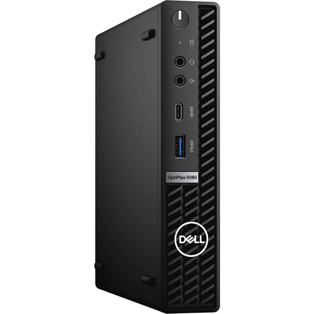 Dell OptiPlex 5080 MFF Desktop PC – Intel Core i5-10500T / 8GB RAM / 256GB SSD / Intel UHD Graphics / Win 10 Pro (N007O5080MFF) image 2