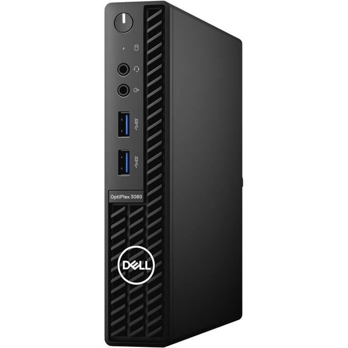 Dell Optiplex 3080 MFF Desktop PC – Core i3-10105T / 8GB RAM / 256GB SSD / Win 10 Pro (N212O3080MFF) image 3