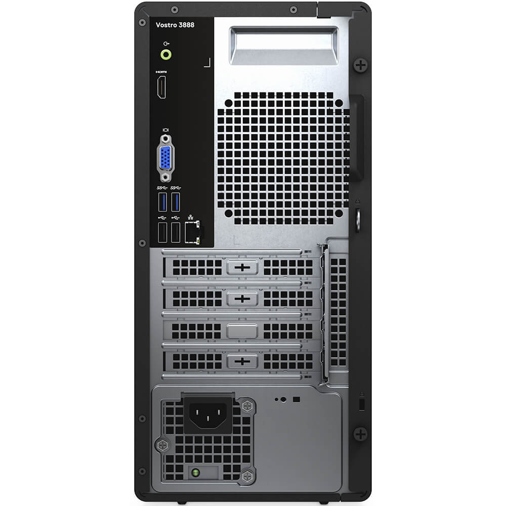 Dell Vostro 3888 MT Desktop PC – Core i7-10700 / 16GB RAM / 512GB SSD / NVIDIA GeForce GT 1030 2GB GDDR5 Graphics / Win 10 Pro (N7002VD3888EMEA01) image 4