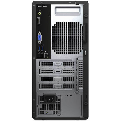Dell Vostro 3888 Desktop PC – Core i3-10100 / 8GB RAM / 256GB SSD / Win 10 Pro (N800VD3888EMEA) — rear view
