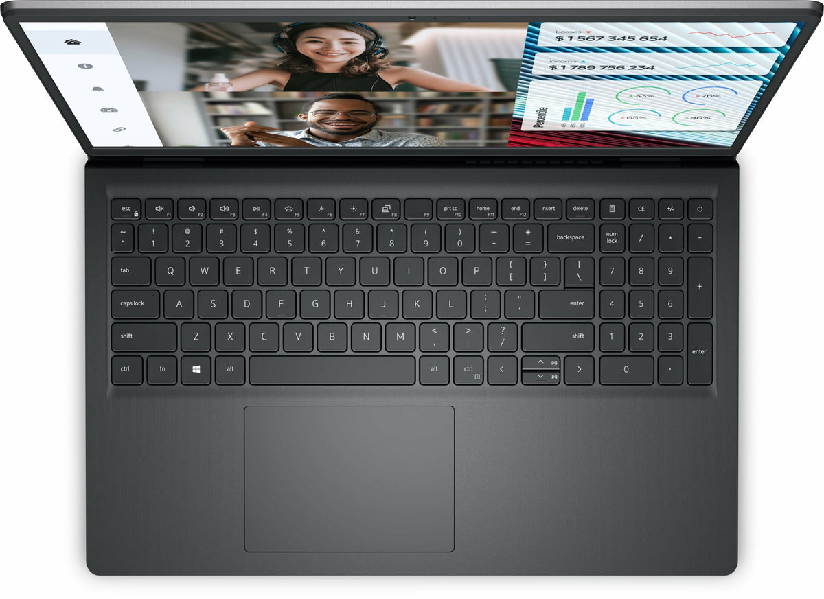 Dell Vostro 3520 Notebook PC – Core i5-1135G7 / 15.6″ FHD / 8GB RAM / 512GB SSD / Win 11 Pro (N2063PVNB3520EMEA01) — front vi