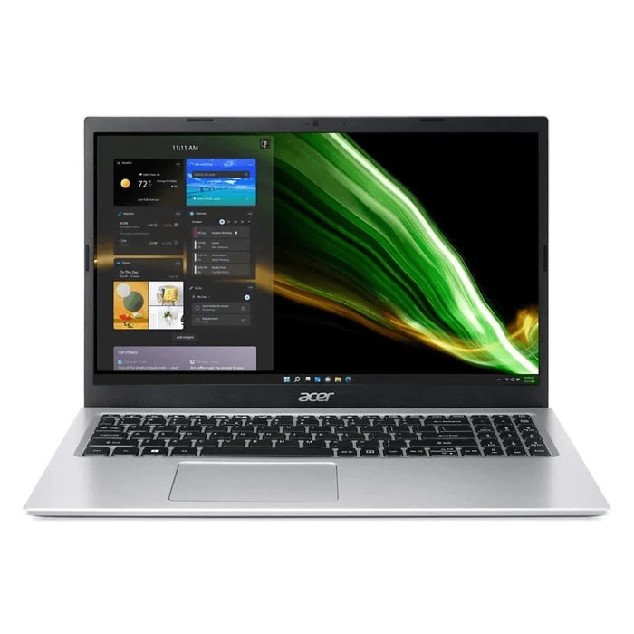 Acer Aspire 3 Notebook PC – Celeron N4500 / 15.6″ FHD / 4GB RAM / 256GB SSD / Win 11 Home / Silver (NX.A6LEA.00Q) image 1
