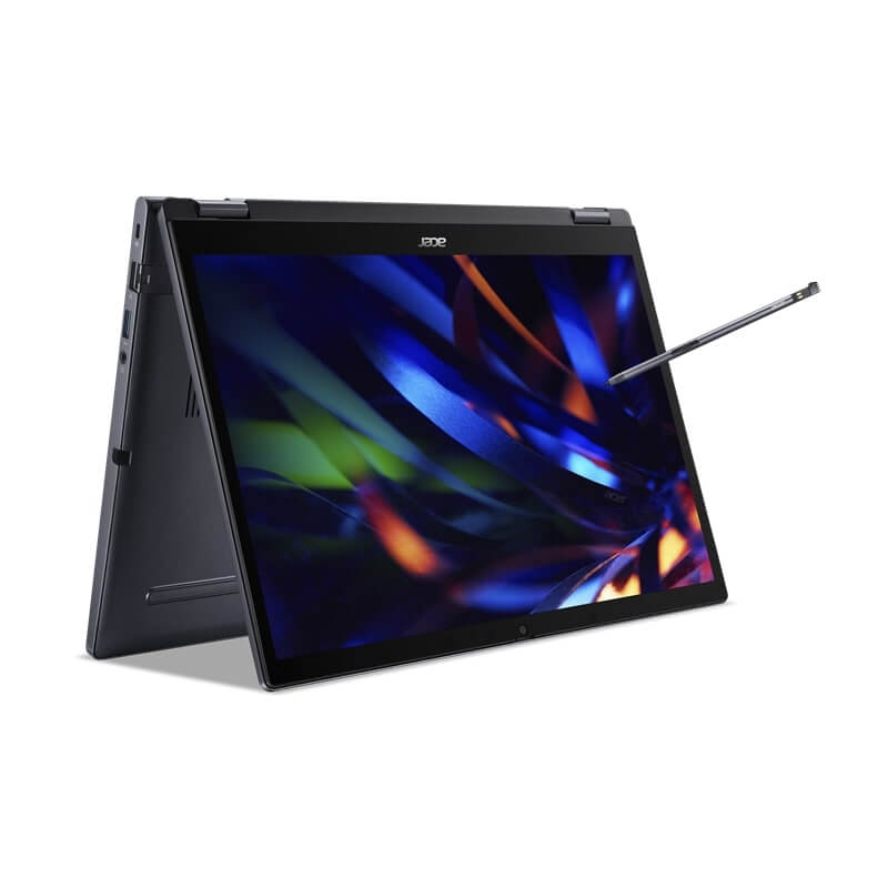 Acer TravelMate P4 Spin 14 TMP414RN-53 Notebook PC – Core i7-1355U / 14.0″ WUXGA Touch / 16GB RAM / 512GB SSD / LTE / Win 11 Pro / Blue (NX.B26EA.004) image 1