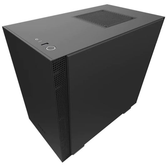 NZXT H210 Tempered Glass Mini ITX Case – Matte Black (NZXT H210 B/B) image 2