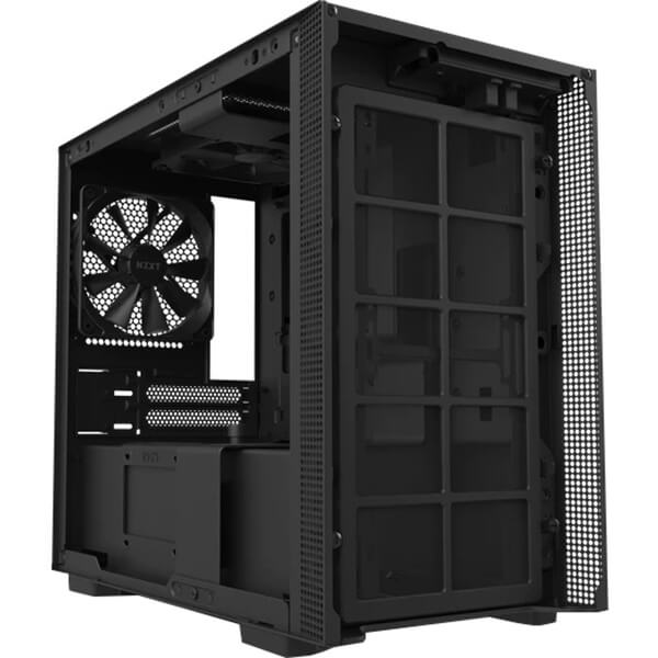 NZXT H210 Tempered Glass Mini ITX Case – Matte Black (NZXT H210 B/B) image 3