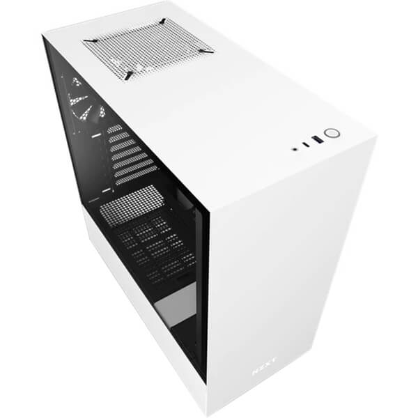 NZXT H510 Compact Mid Tower Case (NZXT H510 W/B) image 1