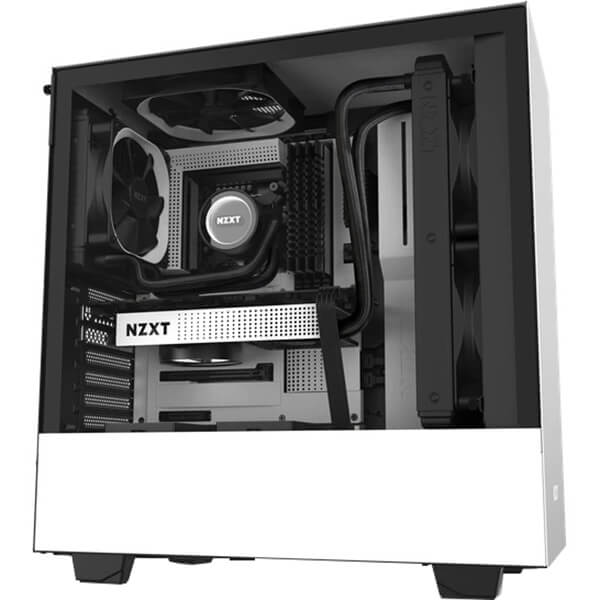 NZXT H510 Compact Mid Tower Case (NZXT H510 W/B) image 4