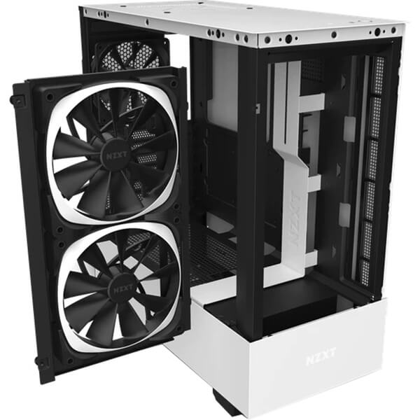 NZXT H510 Elite Premium Compact Mid Tower Case (NZXT H510Elite W/B) image 2