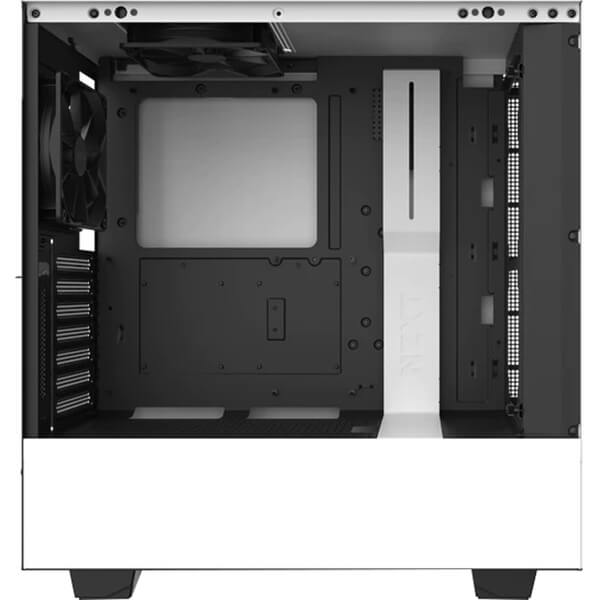 NZXT H510i Compact RGB LED Mid Tower Case (NZXT H510i W/B) image 3