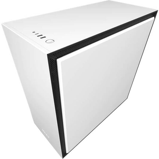 NZXT H710i Mid-Tower Case with RGB – Matte White and Black (NZXT H710i W/B) image 2