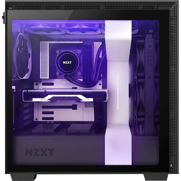 NZXT H710i Mid-Tower Case with RGB – Matte White and Black (NZXT H710i W/B) image 4