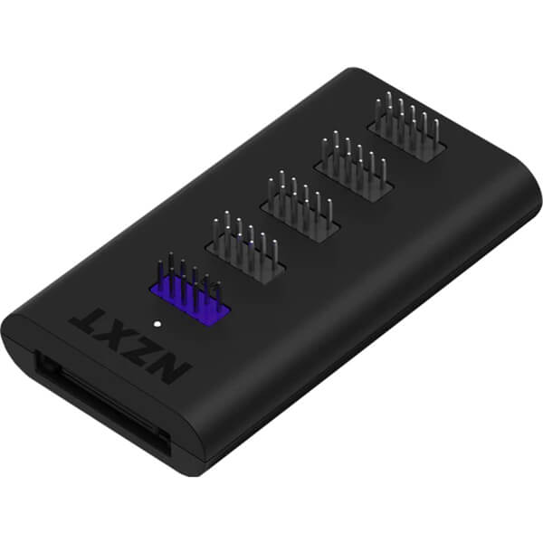 NZXT Gen 3 Internal USB Hub (NZXT USB Hub) — side view