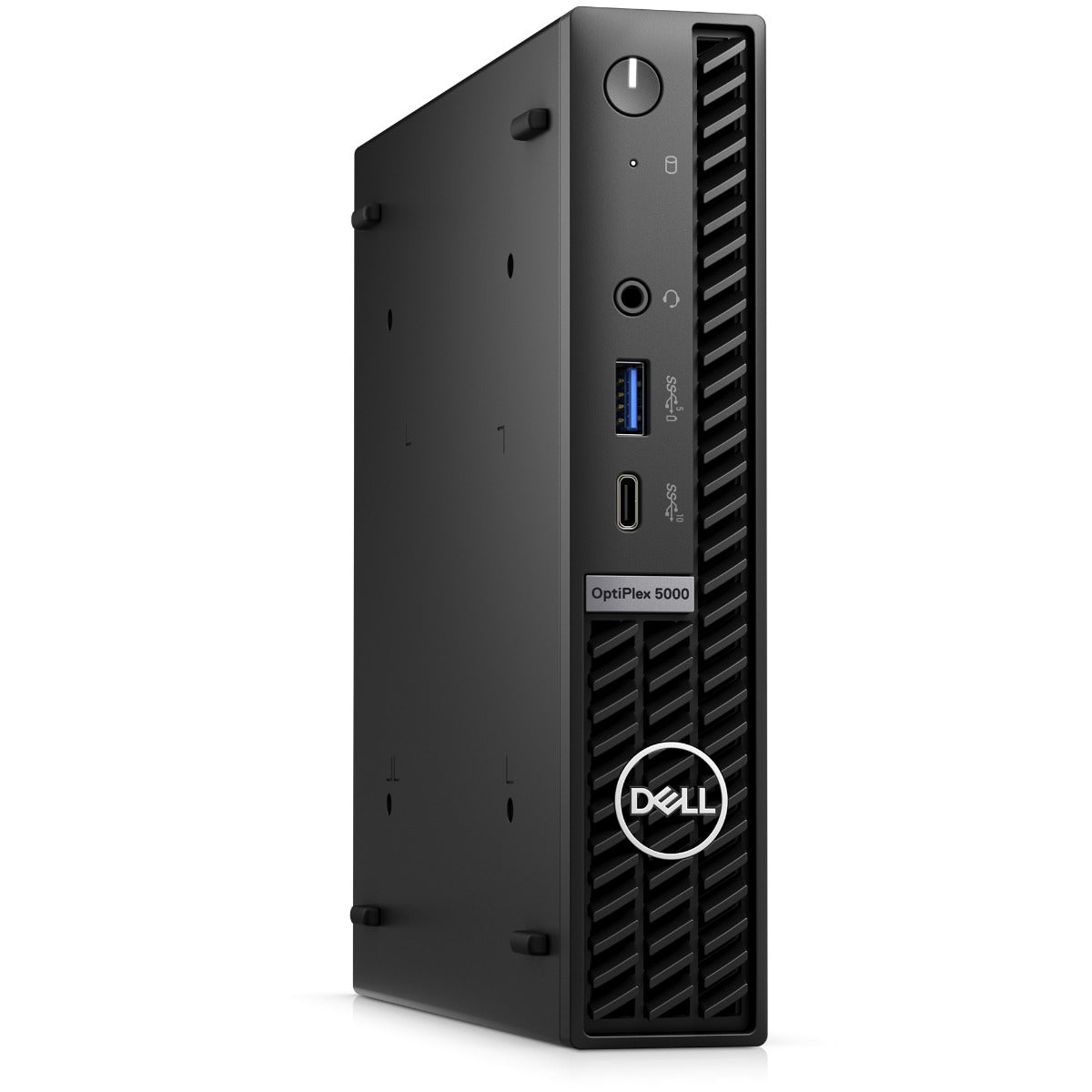 Dell OptiPlex 5000 MFF Desktop PC – Core i5-12500T / 8GB RAM / 256GB SSD / Win 11 Pro (N002O5000MFF) — rear view