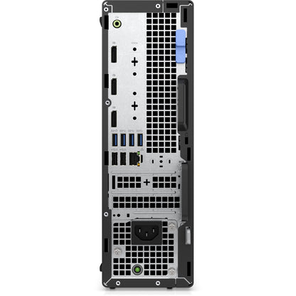 Dell OptiPlex 7000 SFF Desktop PC – Core i5-12500 / 16GB RAM / 512GB SSD / Win 11 Pro (N009O7000SFF) — rear view