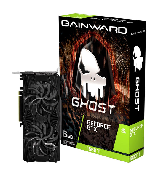 Gainward NVIDIA GeForce GTX 1660 Ti Ghost 6GB GDDR6 Gaming Graphics Card (GW-GTX1660T-6GB-GH) image 1