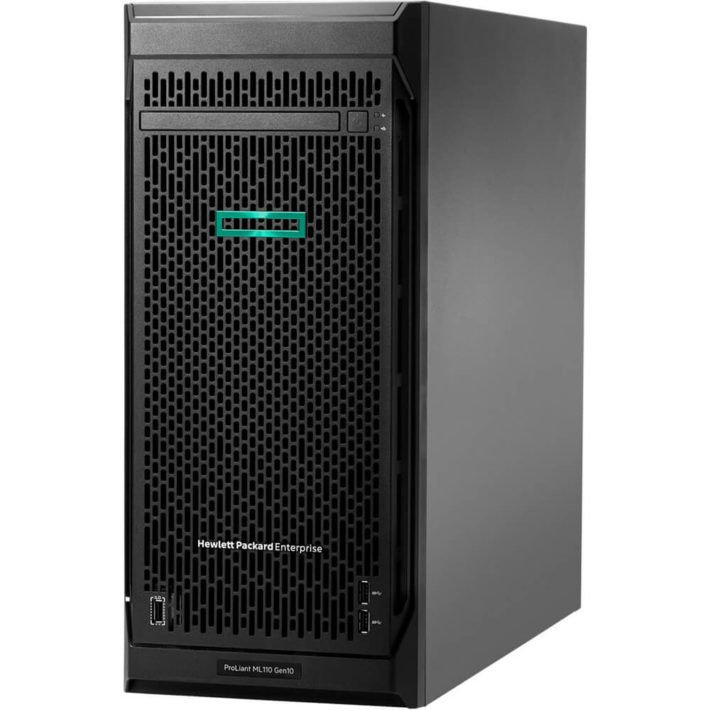 HPE ProLiant ML110 Gen10 4208 2.1GHz 8-core 1P 16GB-R S100i 4LFF 550W Server (P10812-421) image 2