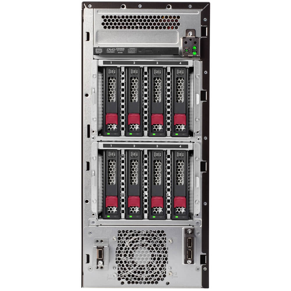 HPE ProLiant ML110 Gen10 4208 2.1GHz 8-core 1P 16GB-R S100i 4LFF 550W Server (P10812-421) image 3