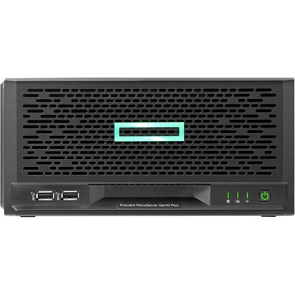 HPE ProLiant MicroServer Gen10 Plus E-2224 S100i 4LFF-NHP 180W External PS Server (P16006-421) image 1