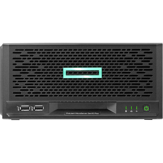 HPE ProLiant MicroServer Gen10 Plus E-2224 S100i 4LFF-NHP 180W External PS Server (P16006-421) image 1