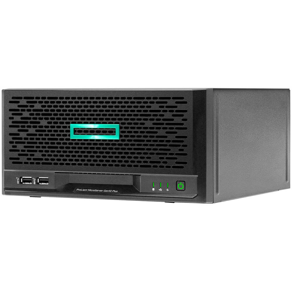 HPE ProLiant MicroServer Gen10 Plus E-2224 S100i 4LFF-NHP 180W External PS Server (P16006-421) image 2