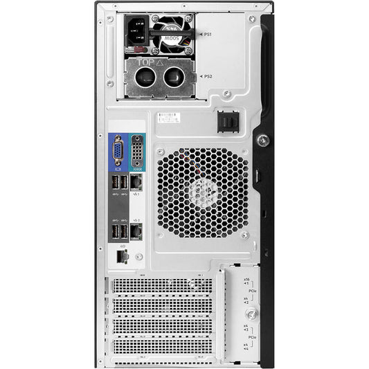 HPE ProLiant ML30 Gen10 E-2224 3.4GHz 4-core 1P 16GB-U U S100i 8SFF 1x500W RPS Server (P16930-421) image 2